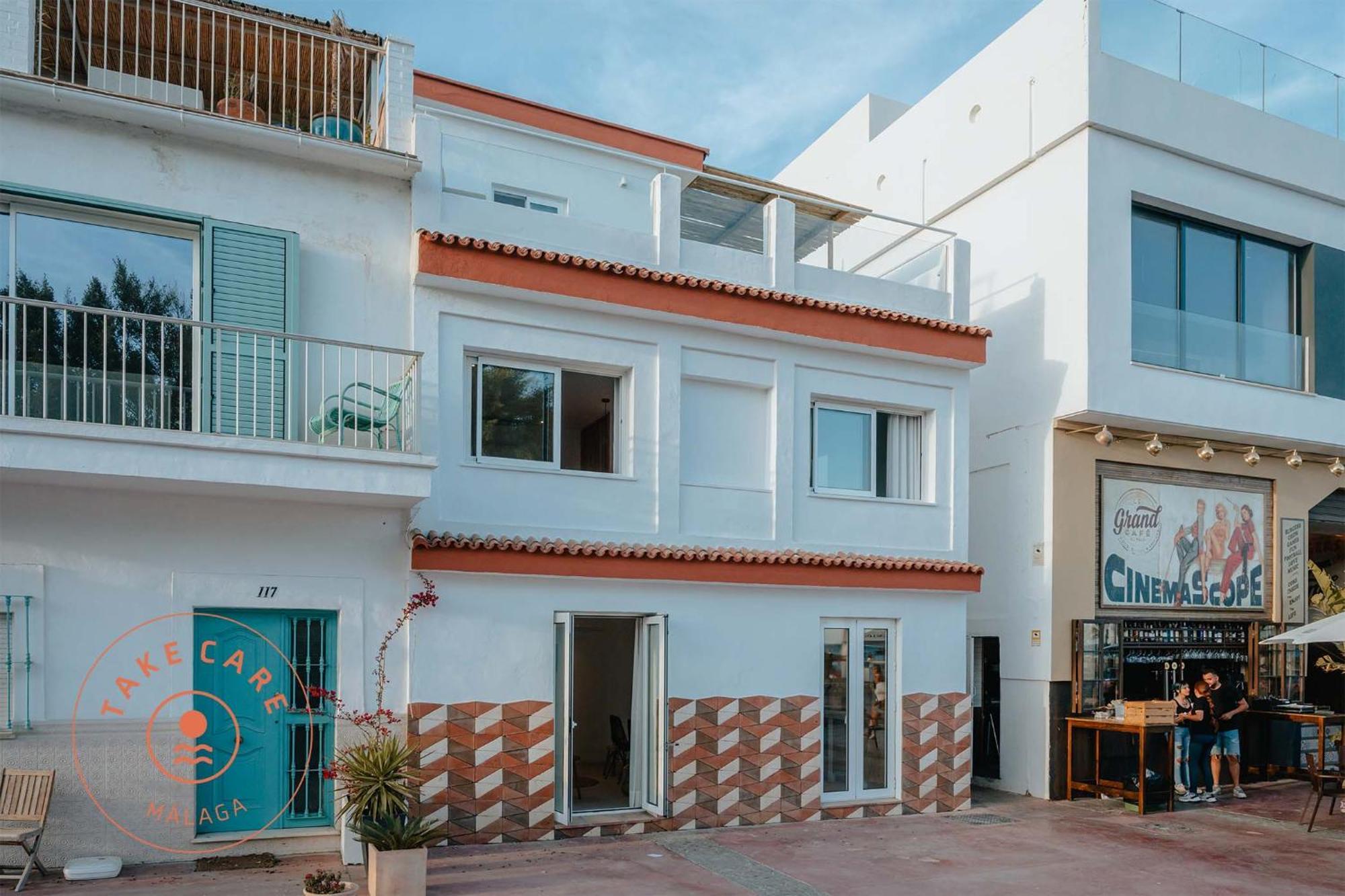 Luxury Beach House In El Palo! - Tcm Малага Екстер'єр фото