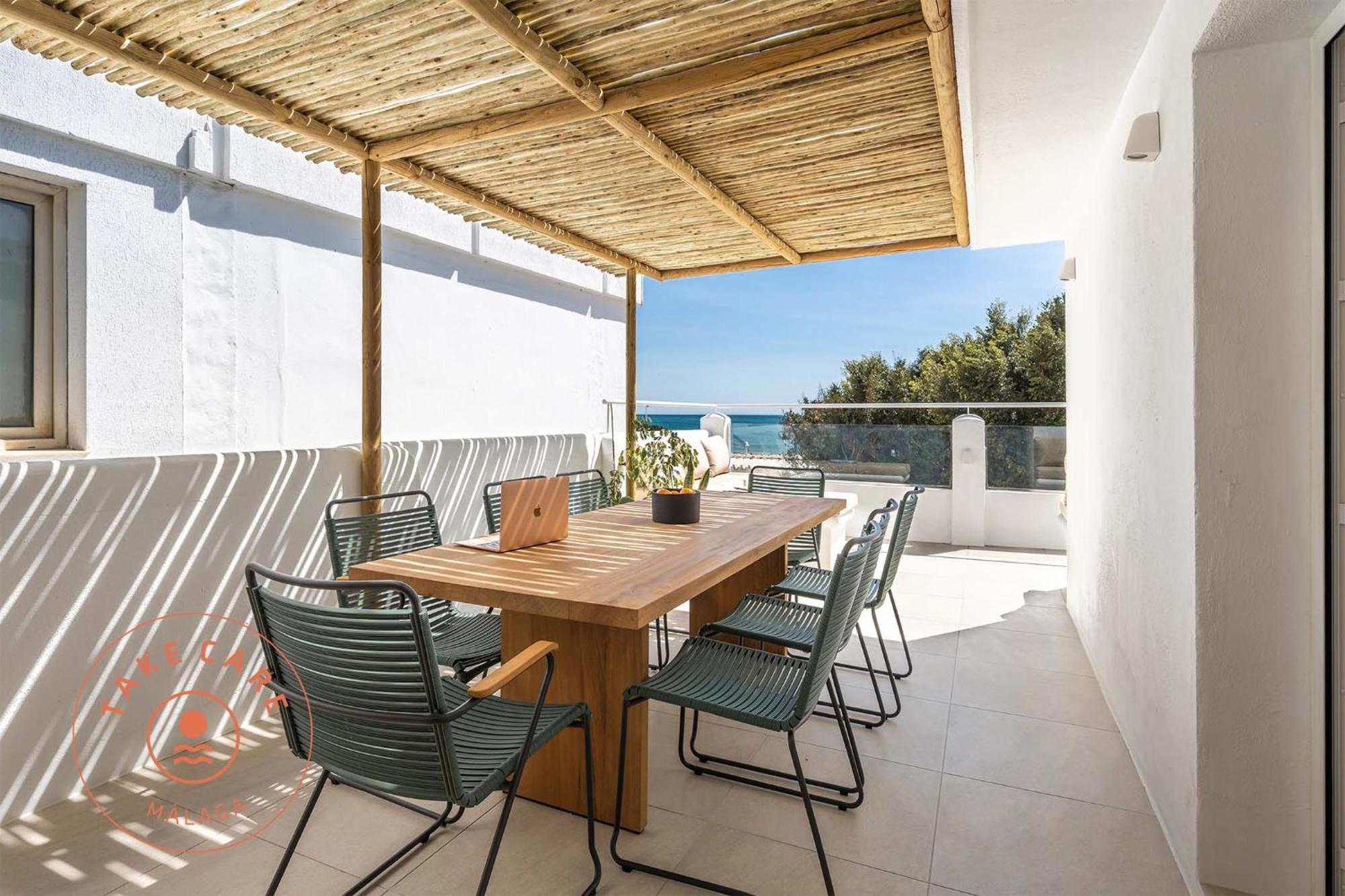 Luxury Beach House In El Palo! - Tcm Малага Екстер'єр фото