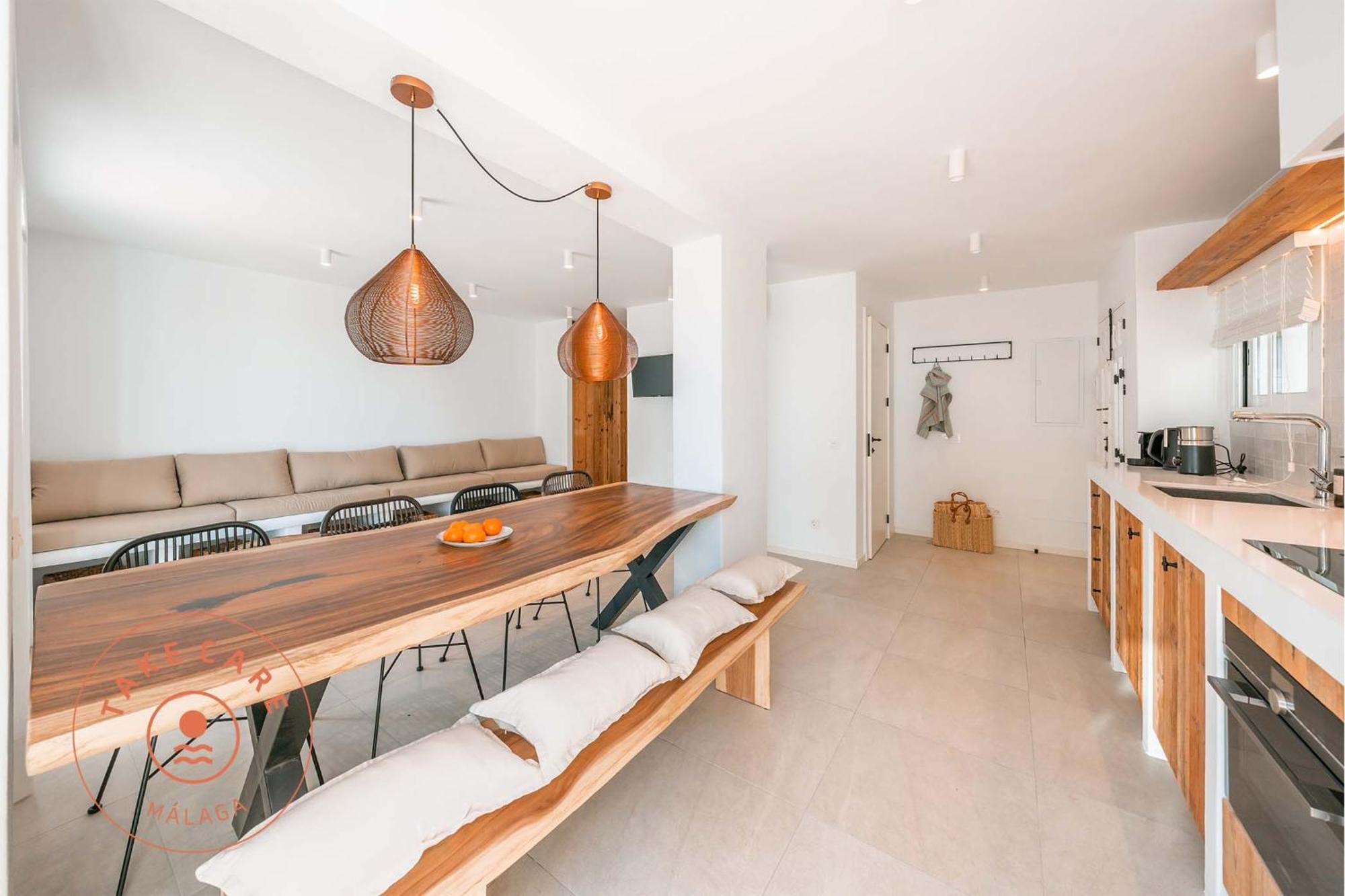 Luxury Beach House In El Palo! - Tcm Малага Екстер'єр фото