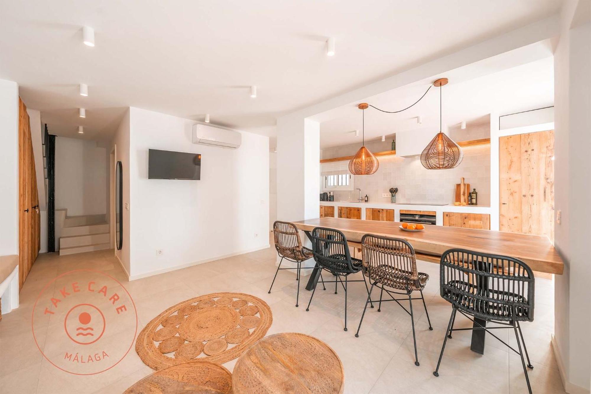 Luxury Beach House In El Palo! - Tcm Малага Екстер'єр фото