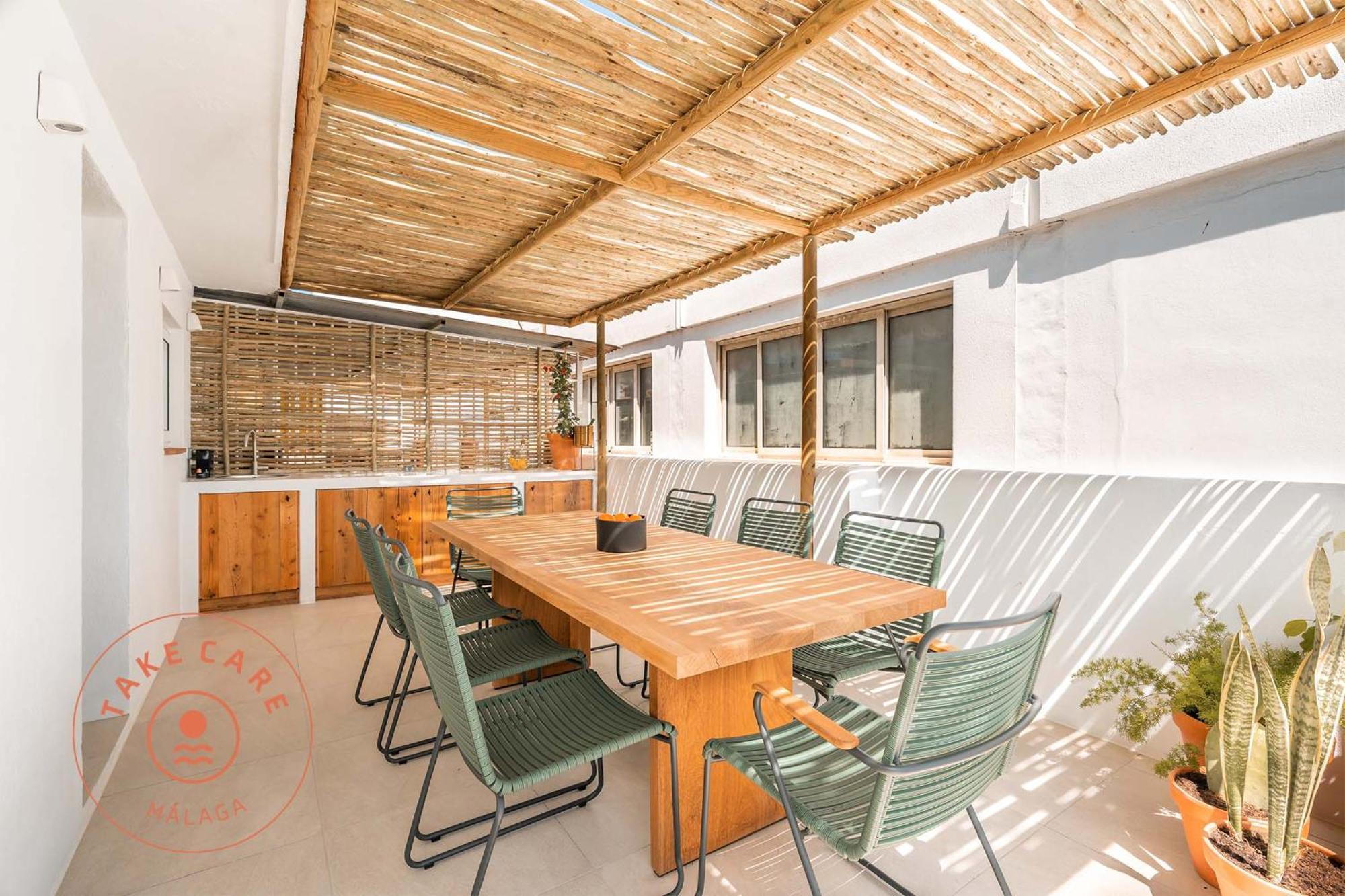 Luxury Beach House In El Palo! - Tcm Малага Екстер'єр фото