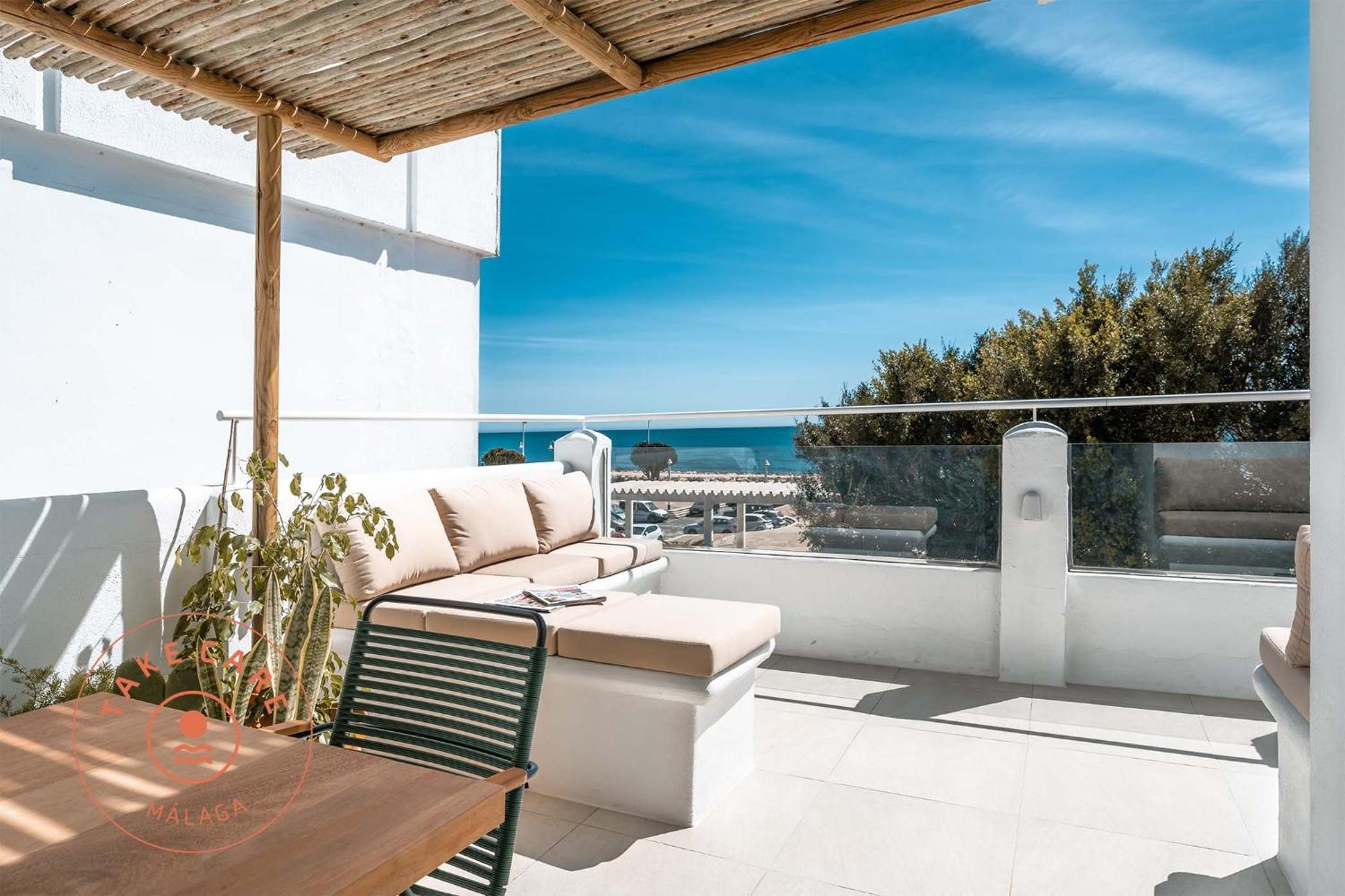Luxury Beach House In El Palo! - Tcm Малага Екстер'єр фото